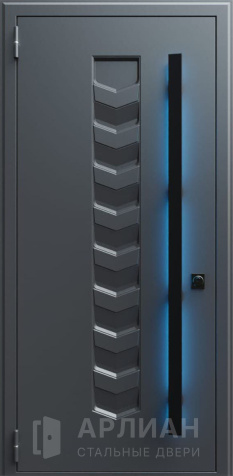 Фото №2 «Современная входная дверь №688»