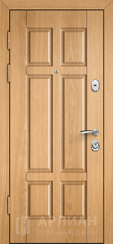 Фото №2 «Утепленная уличная стальная дверь с отделкой внутри окрасом дуб №29»